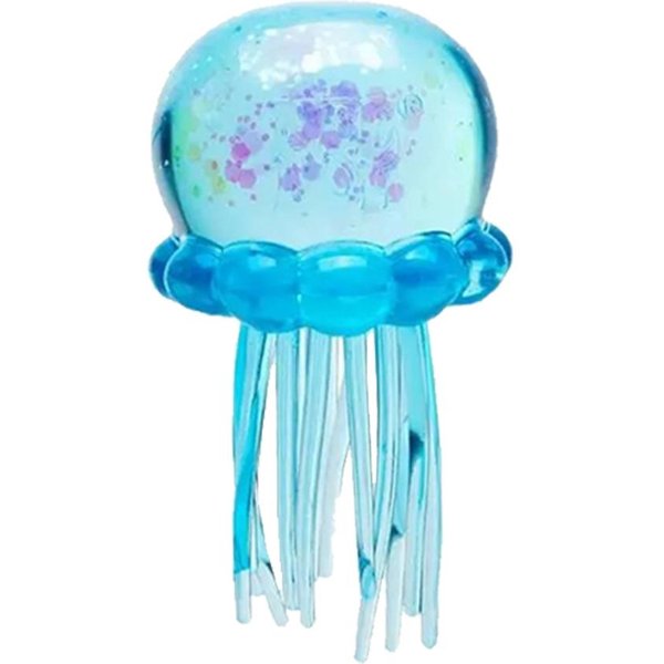 Needoh Juguete Sensorial De Gelatina De Medusa Cubo Squish Tendencia Needoh Para NiñOs Adultos Suave Gelatina Apretable Alivio Del EstréS Juguete Fidget Blue-image