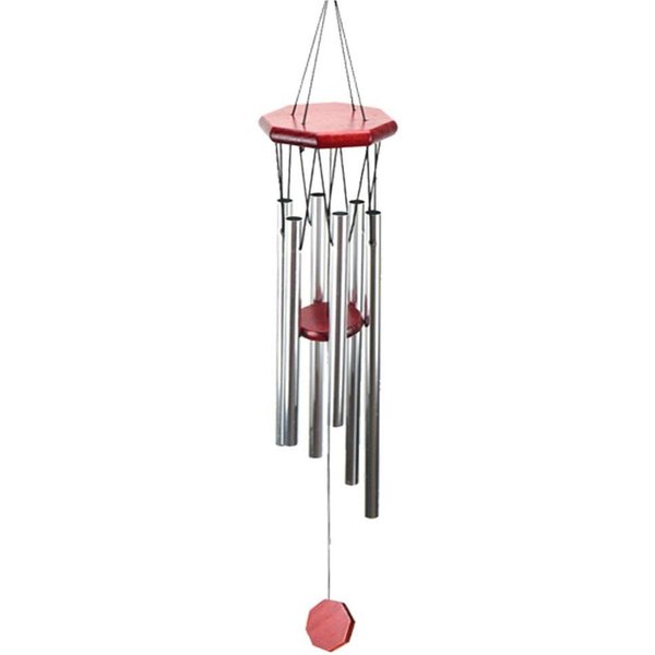 Campanas De Viento Para Exterior Adorno De JardíN Patio DecoracióN Del Hogar Interior Metal Colgante Gray-image