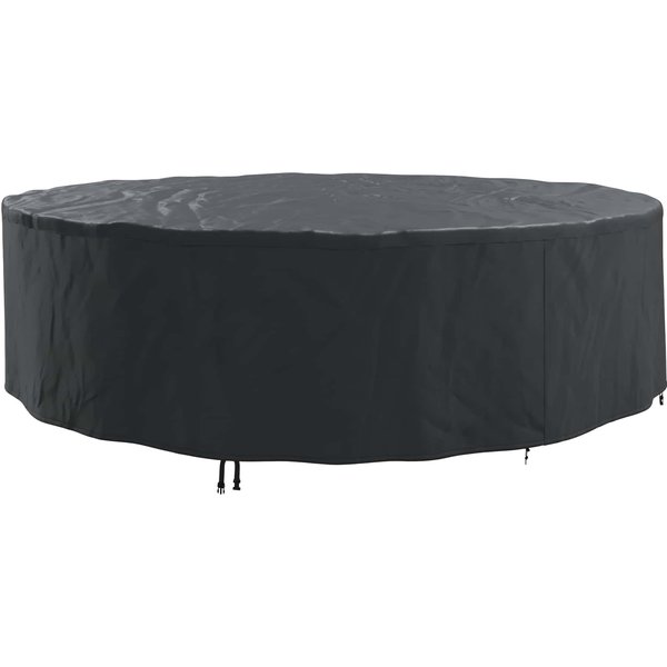 Pokrowiec Na Meble Czarny 320 X 320 X 71 Cm Tkanina Oxford 420D-image