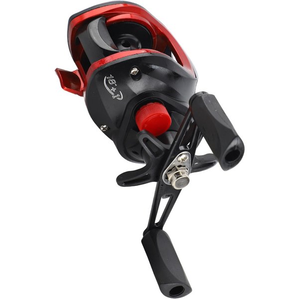 Carrete De Baitcasting Metal Lanzamiento Largo Potente Ligero Suave Carrete De Pesca Baitcaster Para Agua Salada-image