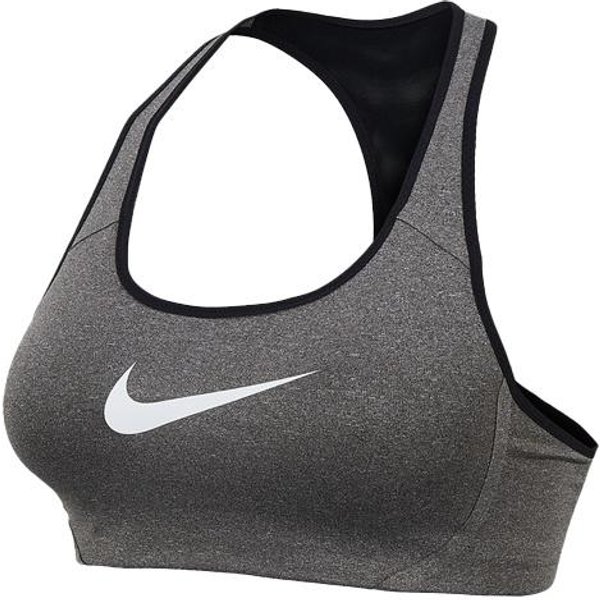 Sujetador Deportivo Nike Victory Shape De Soporte De Alta Intensidad Color SóLido Espalda Cruzada Ropa Interior Para Mujer Gris CarbóN AJ5220-091 S Gray-image
