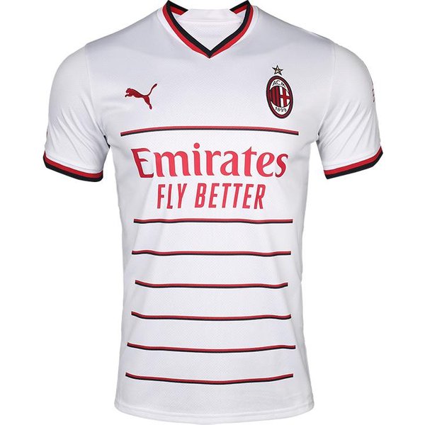 Camisetas De FúTbol Puma AC Milan Para Hombre Blancas Moderadas M-image