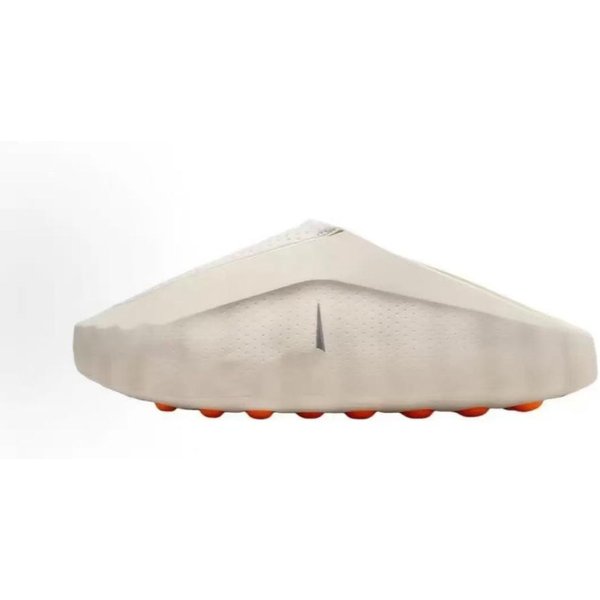 Pantuflas Unisex CóModas De Suela Gruesa, Cerradas Y Sin Cordones 39 White-image