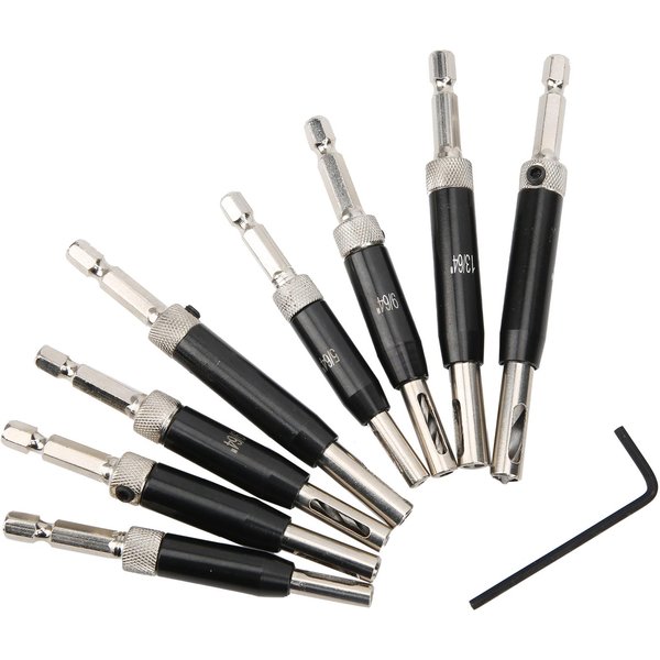 Juego De Brocas Para Bisagras Broca Bisagra Ventana Puerta Gabinete PerforacióN Perforadora Herramienta Para CarpinteríA-image