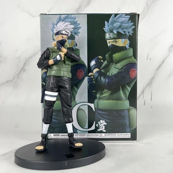 20Cm Bandai Naruto Figurka Anime Shippuden Uchiha Sasuke Hatake Kakashi Namikaze Minato Figurka Akcji Kolekcja Model Zestawy Zabawek Prezenty-image
