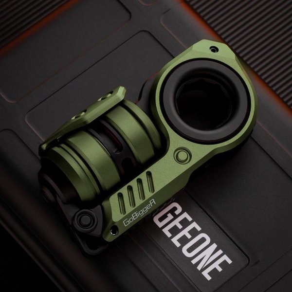 Gobigger Sinian Lite Srebrny BłYsk Aurora NadprzewodząCy Suwak Naciskowy Wielofunkcyjne Zabawki Kompozytowe EDC Suwak Zabawka Fidget-image