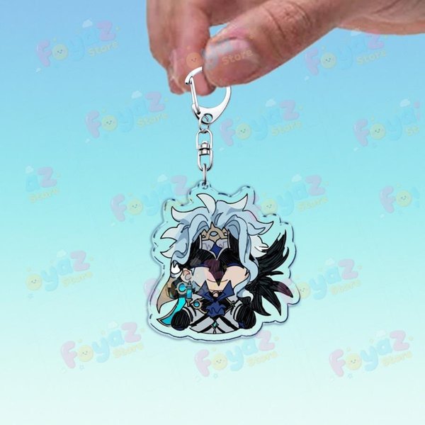 Urocze KreskóWkowe Breloczki Dottore Do AkcesorióW GrająCy Gracz Anime BiżUteria Breloki Chibi Urok Przyjaciele Prezenty White-image
