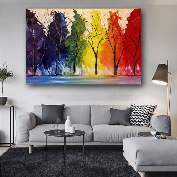 Pintura De Diamantes Con Bordados De Diamantes En 5D ÁRbol De Las Cuatro Estaciones 20X30-image