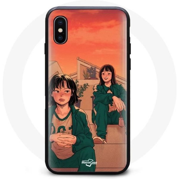 Funda Squid Game Iphone XS Max Ji Yeong Nº 240 ET Kang Sae Byeok Nº 067-image