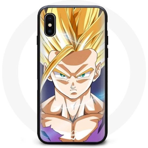 Funda Iphone XS Max Dragon Ball Pelo Amarillo-image