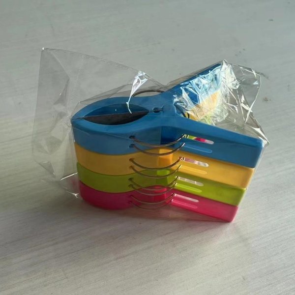 Pinzas Organizadoras Para Ropa, Pinzas Grandes Y PráCticas Para Toallas De Playa, Pinzas De PláStico Para Colchas, Ropa Interior, Tumbonas-image