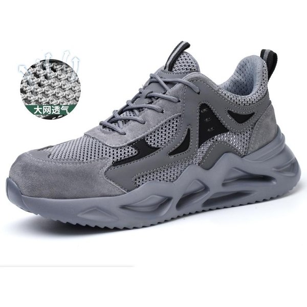 Lekkie Buty Robocze Ochronne MęSkie Damskie Buty Ze Stalowym Noskiem Niezniszczalne Buty Robocze Odporne Na Przebicie Ochronne Trampki Robocze 41-image
