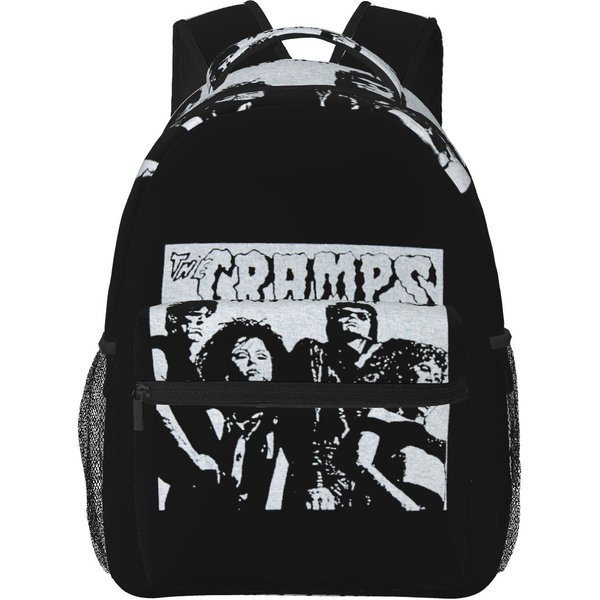 The Cramps Dead Brains Plecak Studencki Torba Szkolna Plecak Jednodniowy Na Piesze Wycieczki PodróżE Dla ChłOpcóW DziewcząT Modna Torba Na KsiążKi Torby Na Ramię One Size-image