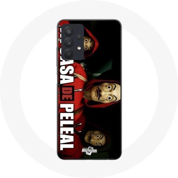 Coque Maniacase Pour Samsung Galaxy A32 4G La Casa De Papel Le Masque Dali-image