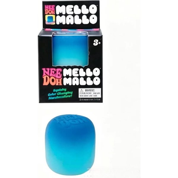 Nowa Needoh Mello Mallo Reaktywna Na ŚWiatłO UV Zabawka Do ŚCiskania Pianka O Teksturze Pianki Czasowo PowracająCa Zabawka Fidget Do ŚCiskania Zmiana Koloru W ŚWietle SłOnecznym Black-image