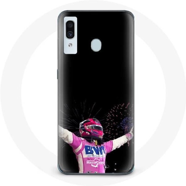 Funda Para Samsung Galaxy A20 FóRmula 1 Sergio PéRez Mendoza Ganó La Carrera-image