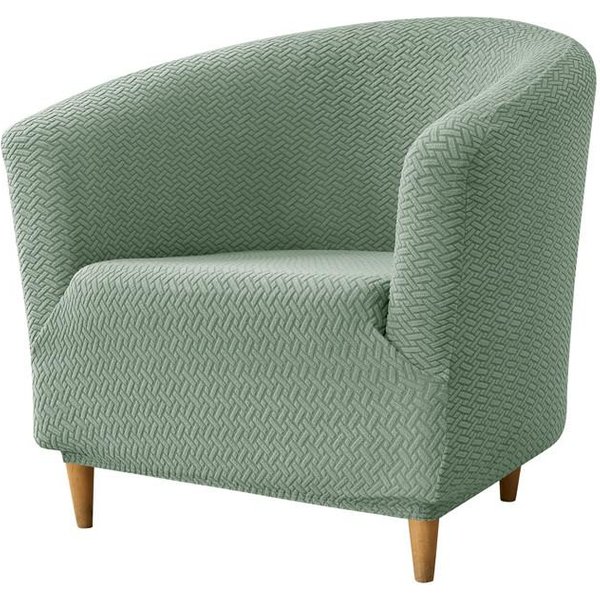 Funda Para SillóN Club Jacquard EláStica Fundas Para Silla BañEra EláSticas Fundas EláSticas Para Sofá Club Individual Para Sala De Estar Barra De Bar Hogar 1Pc-image