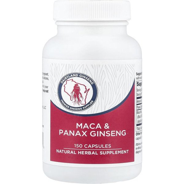 Maca I żEń-Szeń Panax, 150 KapsułEk-image
