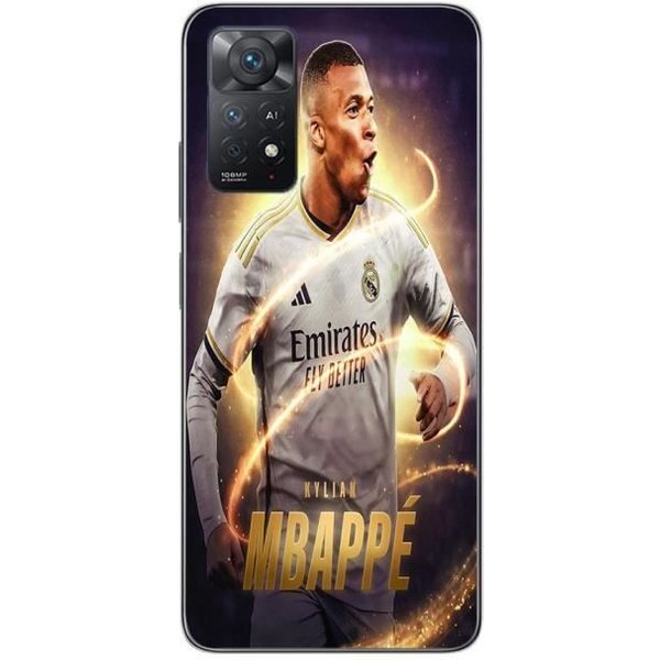 Maniacase Funda Para Xiaomi Redmi Note 11 Pro 5G Kylian Mbappe Real Madrid Fondo De Pantalla-image