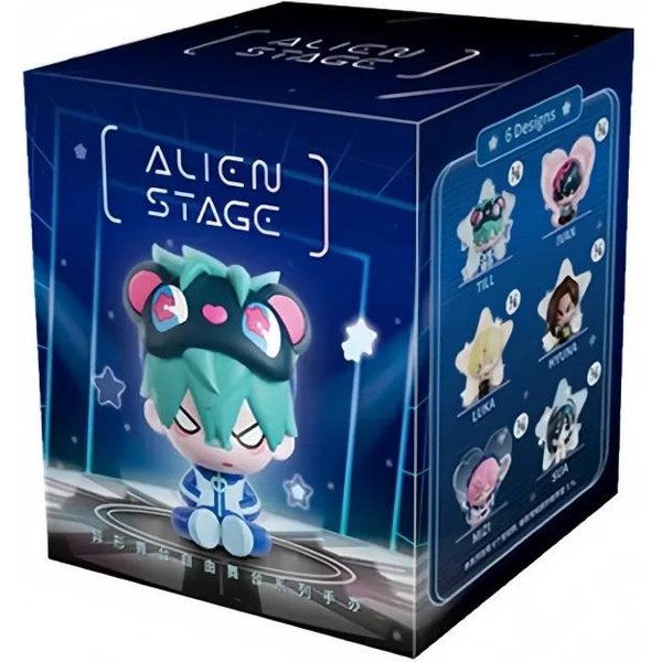 Na Stanie Oryginalny Alien Stage Seria Free Stage Blind Box Postać Anime Niespodzianka Mystery Box Mini Model SłOdki Prezent Szybka WysyłKa Genuine Blue-image