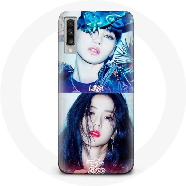 Funda Para Samsung Galaxy A70 Blackpink Grupo K-Pop Chicas Lisa Y Jisoo PóSter Del áLbum Lovesick Girls-image