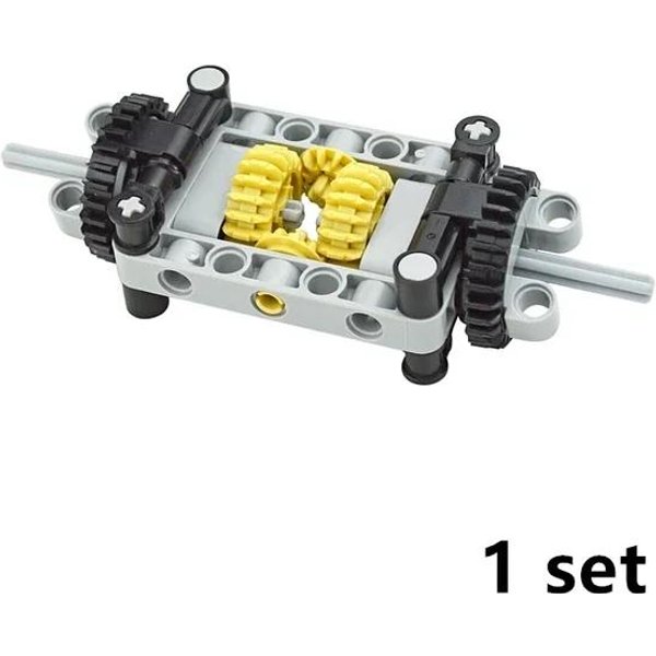 Klocki Konstrukcyjne MOC Techniczny RóżNicowy Mechaniczne Zabawki Komponenty High-Tech KołA ZęBate DziałA Z Featuring 6573 62821 65414-image