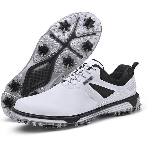 Zapatos De Golf Impermeables Para Hombre, Zapatillas De Golf CóModas Para Exteriores, Talla 40-47, Calzado Para Caminar, Zapatillas Deportivas Antideslizantes 44-image
