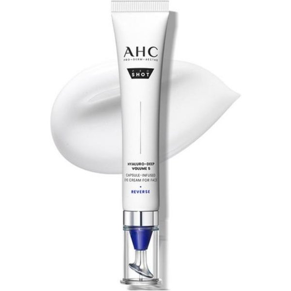 AHC Pro Shot Hyaluro Deep Volume 5 Crema Para Ojos Infusionada Con CáPsulas Para Rostro 30Ml – Crema Hidratante Y Rellenadora Intensiva-image