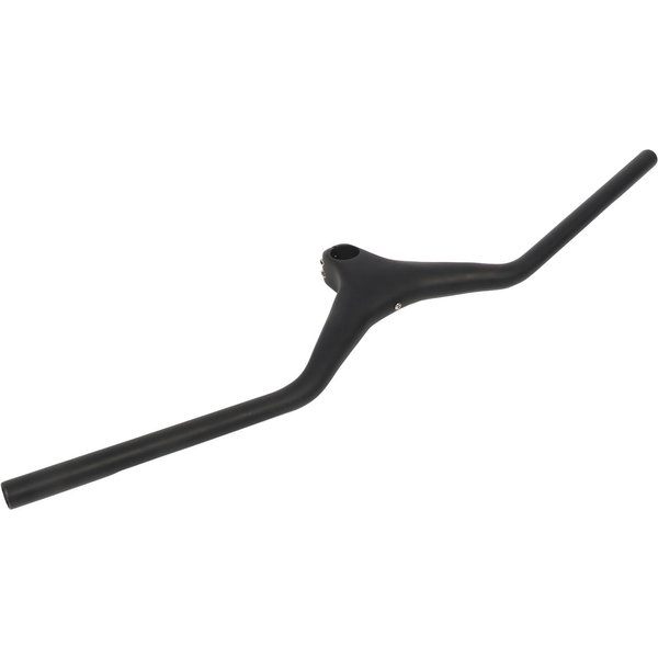 Kierownica Do Roweru GóRskiego Z WłóKna WęGlowego, Solidna, Ergonomiczna, Kierownica MTB Do Jazdy Na Rowerze Black-image