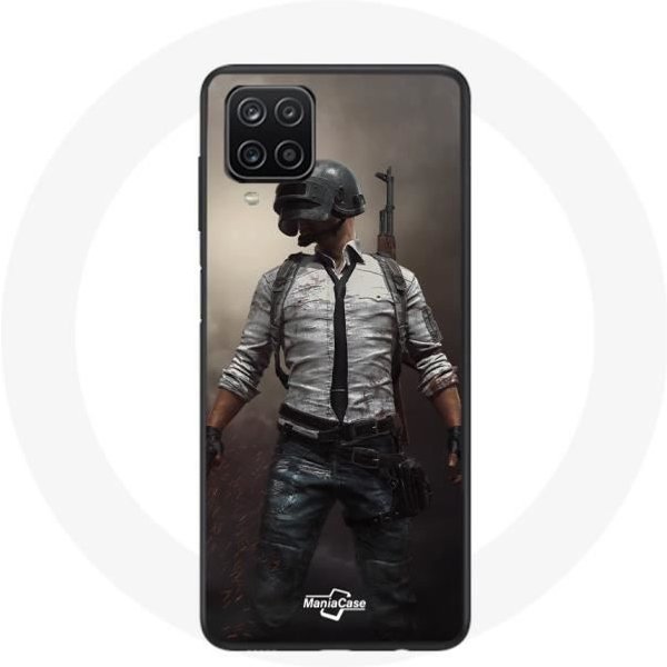 Funda - Maniacase - Samsung Galaxy A12 - Negro - Flexible - ProteccióN Contra Golpes-image