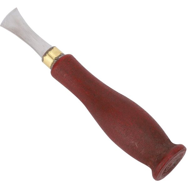 Marcador De Bordes De Cuero Hoja De Acero Inoxidable Mango De Madera Marcador Herramienta Para ArtesaníA En Cuero Menos Que Br MáS Que (1.5Mm ) Gray-image
