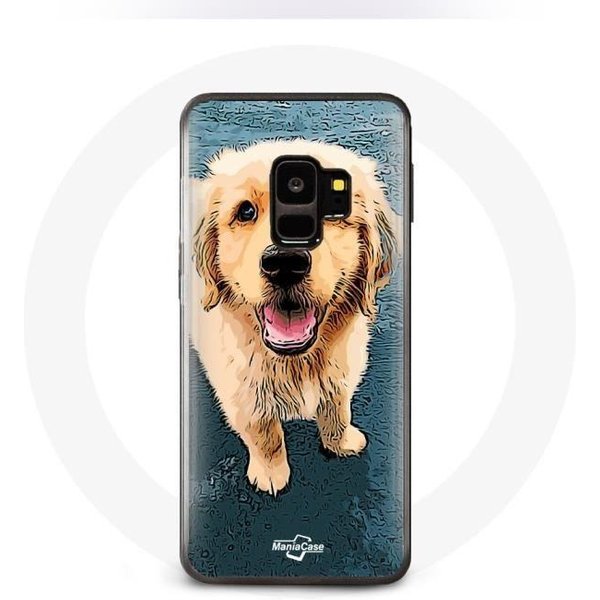 Funda - Samsung - Galaxy S9 - Flexible - ProteccióN - Cachorro Golden Retriever-image