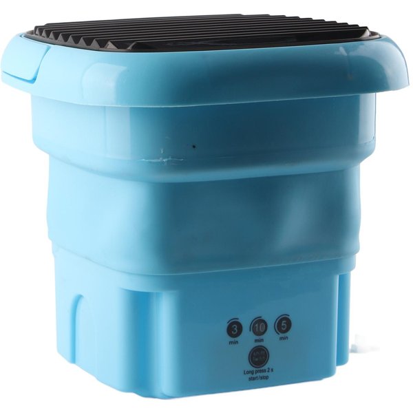 Minilavadora Plegable De 8L Mini Lavadora PortáTil Y Combo Secadora Para Apartamentos Y Residencias De Estudiantes US Plug Azul-image