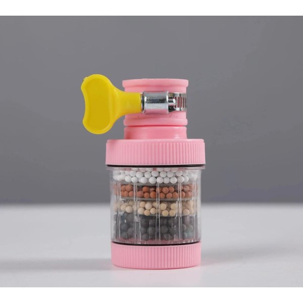 Filtro Para Grifo De Agua DoméStico Cocina Hogar Grifo Mini Grifo Agua Limpia Purificador Filtro Cartucho De FiltracióN Filtro De CarbóN Gray-image