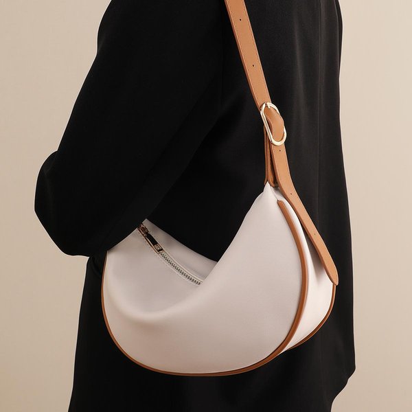 Bolso VersáTil Nuevo Para Mujer Bolso Cruzado OtoñO Gran Capacidad Bolso De Hombro De Cuero Genuino Bolso De Axila-image