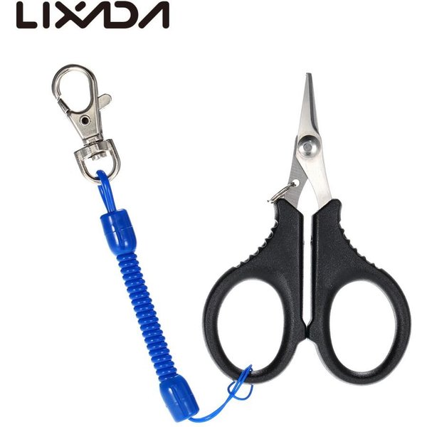 Lixada PequeñAs Tijeras De Pesca Cortador De LíNea SeñUelos De Pesca De Acero Inoxidable-image