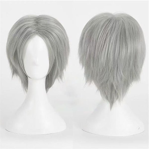 Disfraz Cosplay De Dante De Devil May Cry 5 Juego DMC 5 Peluca De Dante Cortavientos Guantes Parte Superior Pantalones Trajes De Disfraz Fiesta FantasíA Atuendos One Size&Devil May Cry 5 Gray-image