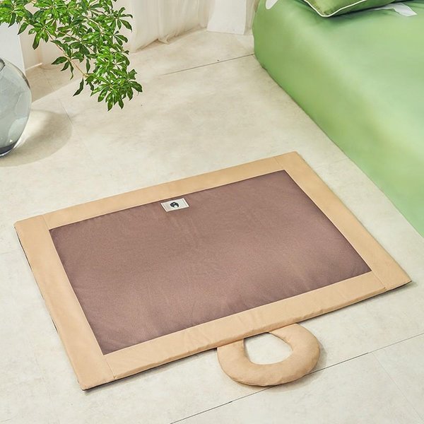 Alfombrilla Para Perro De Primavera Y Verano Alfombrilla De Hielo Para Mascotas Cama Para Perro Alfombrilla Para Gato Mascota Removible Perrera Sofá Cuatro Estaciones Universal Alfombrilla Para Perro S-50*35Cm-image