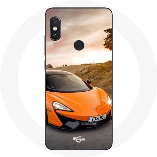 Funda - Maniacase - Xiaomi Redmi Note 5 CáMara Dual AI - FóRmula 1 Mclaren F1 - Naranja - RíGida Naranja-image