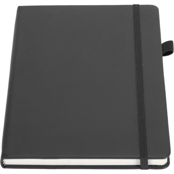 Cuaderno A5 Rayado PortáTil De Tapa Dura De Cuero PU Con Cinta EláStica Para Negocios Escuela-image