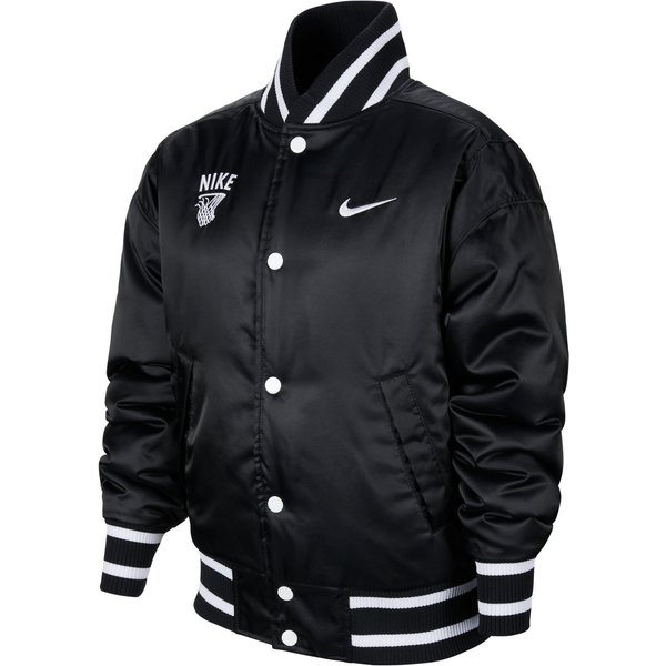 Chaqueta De AlgodóN Nike Culture Of Basketball Therma-Fit Con Estampado De Logotipo Chaqueta Para NiñOs Negro HF1123-010 M Black-image