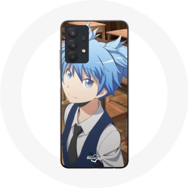Funda - Maniacase - Samsung Galaxy A32 5G - Flexible - Anime Manga - Blanca-image