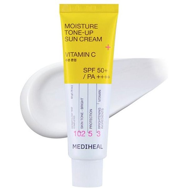 Mediheal NawilżAjąCy Krem TonująCy Z Filtrem SPF50+ Pa++++ 50Ml White-image