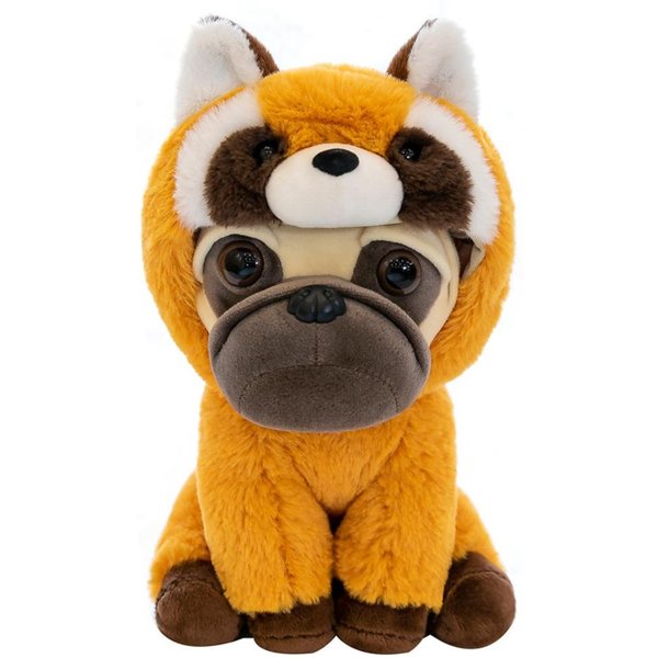 Dziewczynka Dziecko Pluszowe Zwierzę Pies Pluszowe Zabawki MięKka Poduszka Mops Buldog Wypchane Przebranie 25Cm Pies Shar Pei Pluszowa Zabawka Dla Dzieci-image