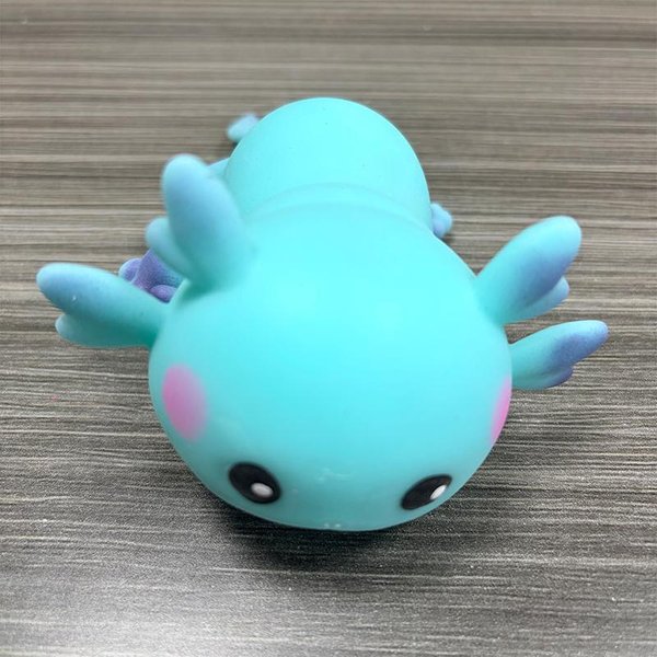 Urocze Axolotl Zabawki Do ŚCiskania KreskóWkowe Rybki RelaksująCe Antystresowe MięKkie Zabawki Ulgę W Stresie Powolny OdbióR Zabawki Fidget-image