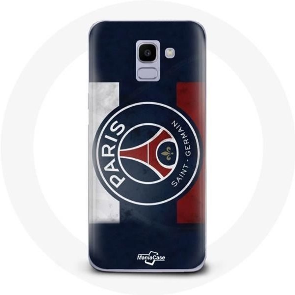 Funda - PSG - Samsung Galaxy A8 2018 - RíGida - ProteccióN - Mixta-image