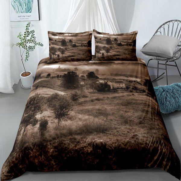Stargate Zestaw Poszwy Na KołDrę UK Pojedynczy PodwóJny Queen US Twin Full King Size Pkm Zestaw PośCieli 140X210Cm Gray-image
