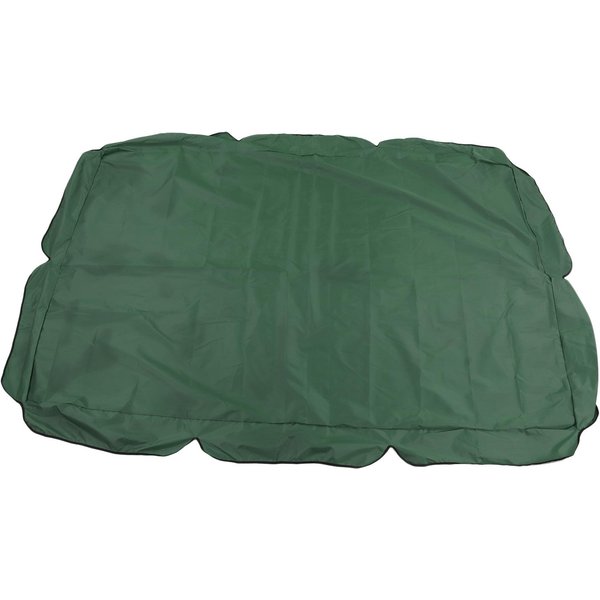 Toldo Para Columpio De Exterior Tela Oxford Recubierta De Plata Impermeable Cubierta Superior Para Silla Columpio Para JardíN Accesorio De Sombrilla Rojo-image
