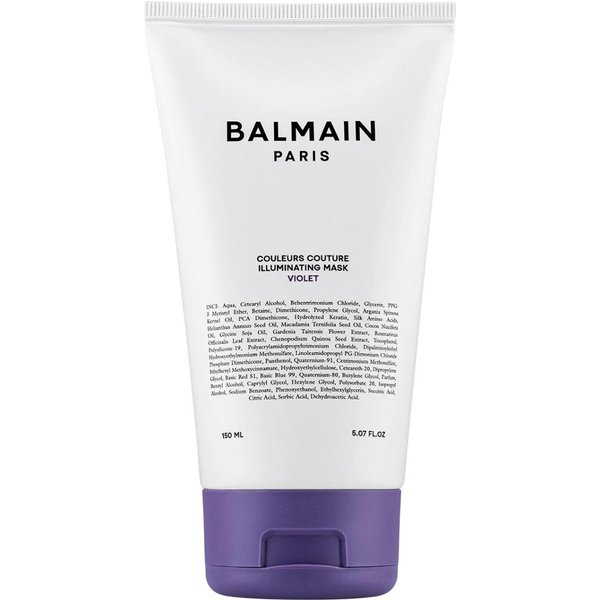 Balmain Professionnel, Couleurs Couture, Maska KoloryzująCa Do WłOsóW, RozśWietlająCa, Fioletowa, 150 Ml-image