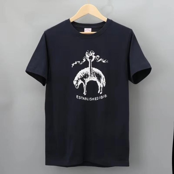 Camiseta De Hombre Marca Camiseta Manga Corta Ropa Brooks Brothers DiseñAdor Camiseta Mujer AlgodóN Verano Alta Calidad Top 71240 L Gray-image